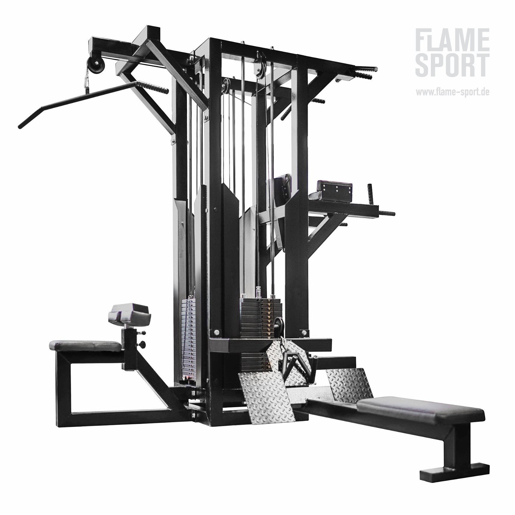 FLAME SPORT Vier Stationen Turm (2M)