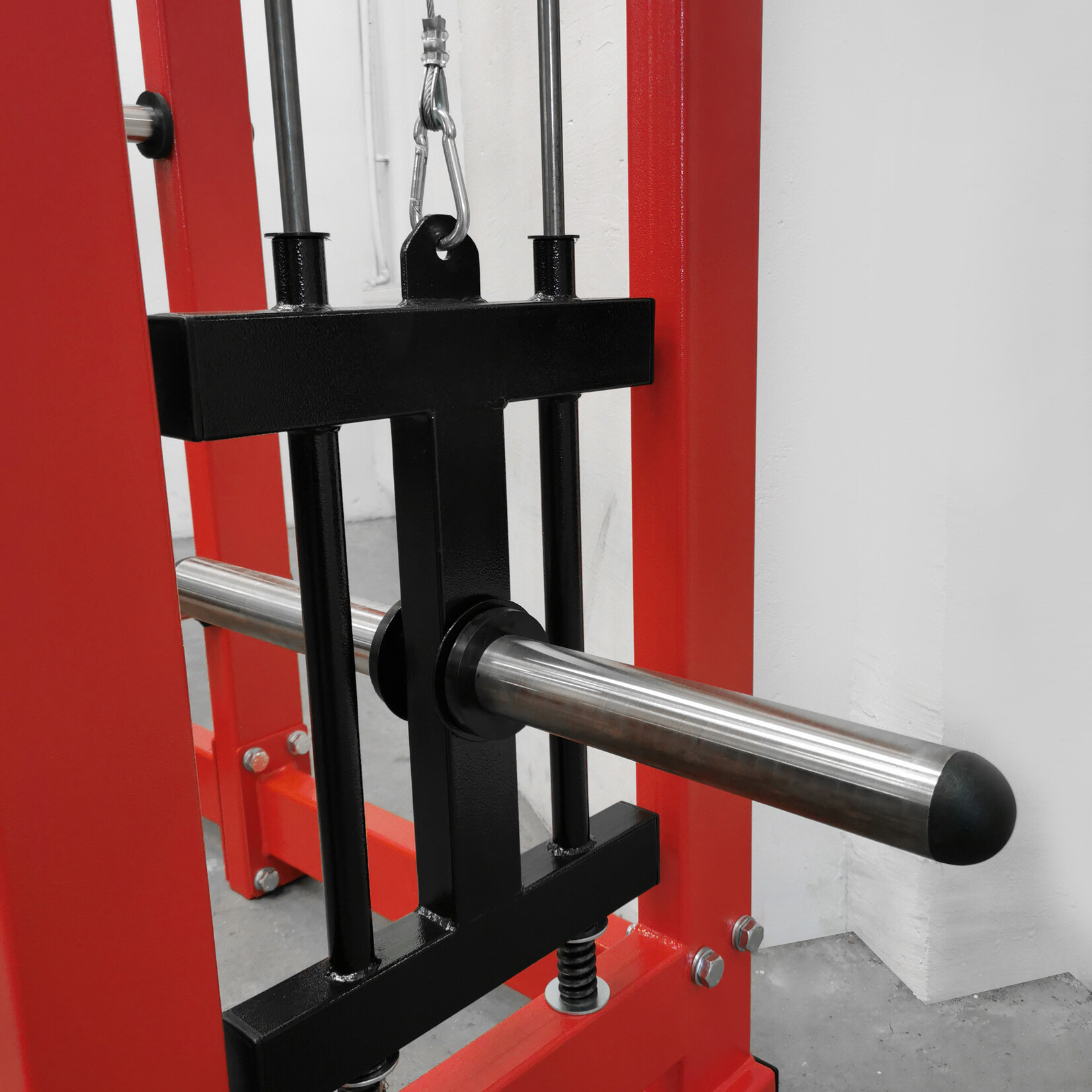 The Half Rack with Plate Loaded Lat Pulldown (9BX)