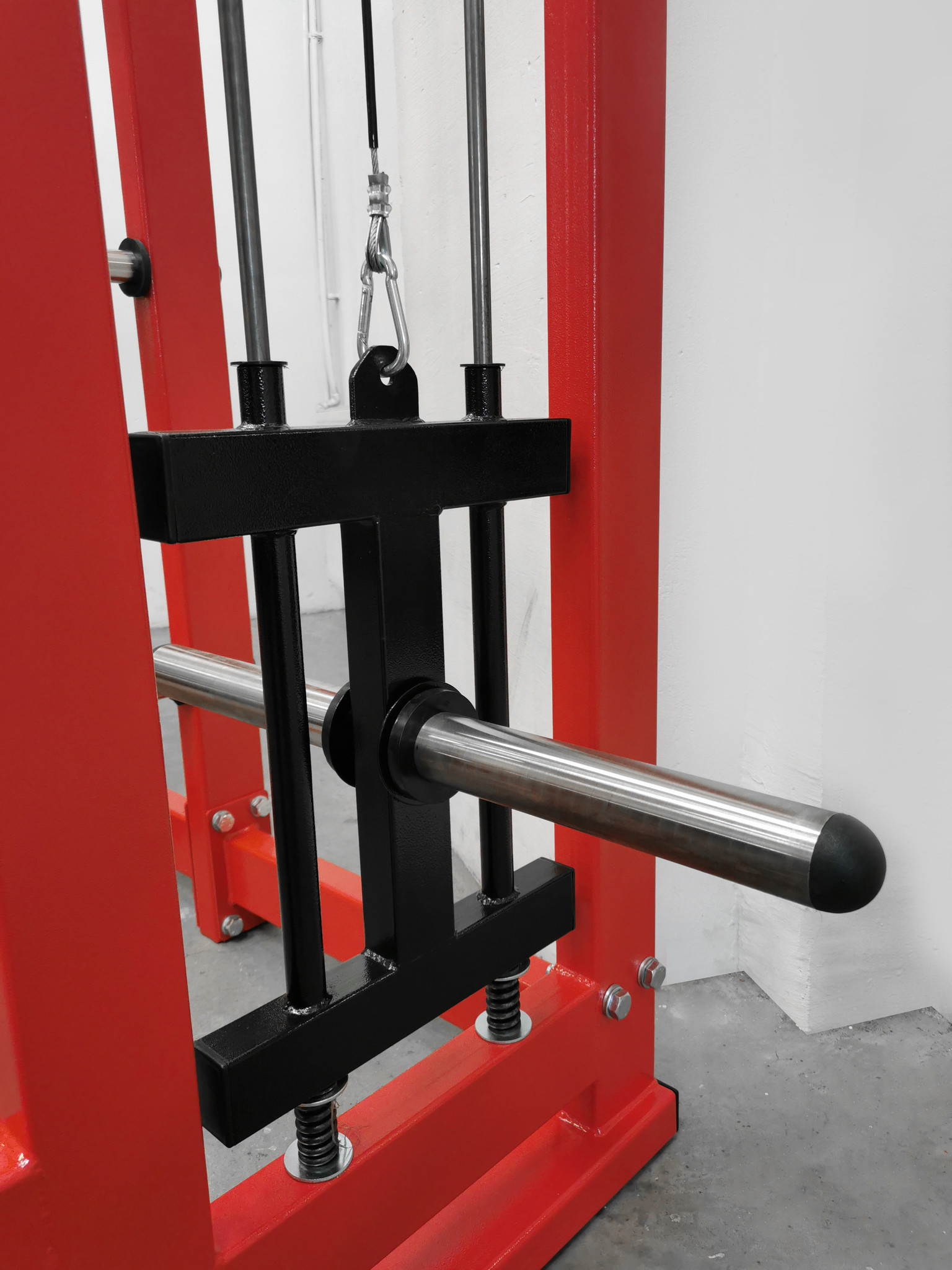 Power Station (9BX) with The Half Rack and Plate Loaded Lat Pulldown