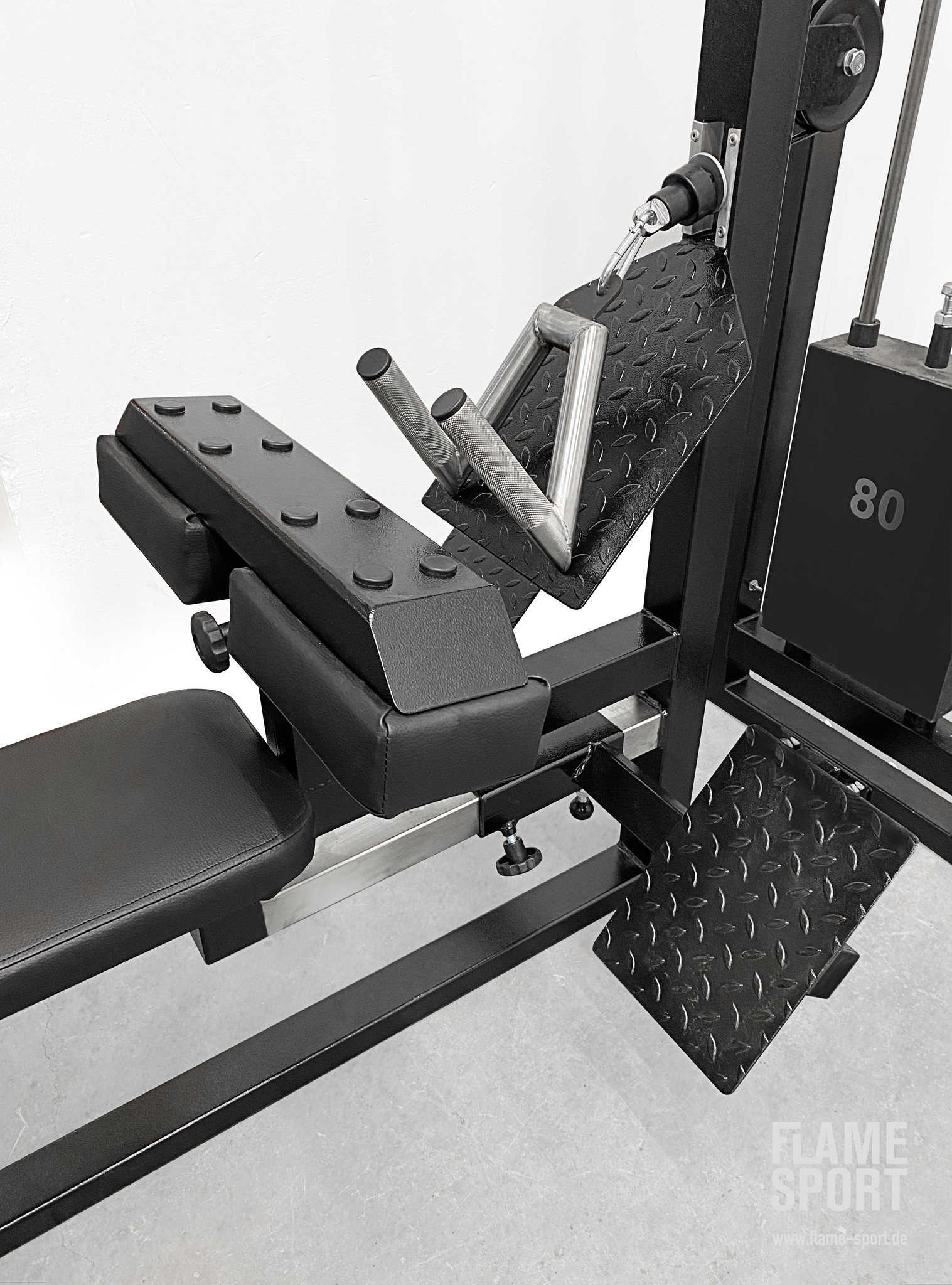 FLAME SPORT 2-in-1: Seated Row and Lat Station (5M)