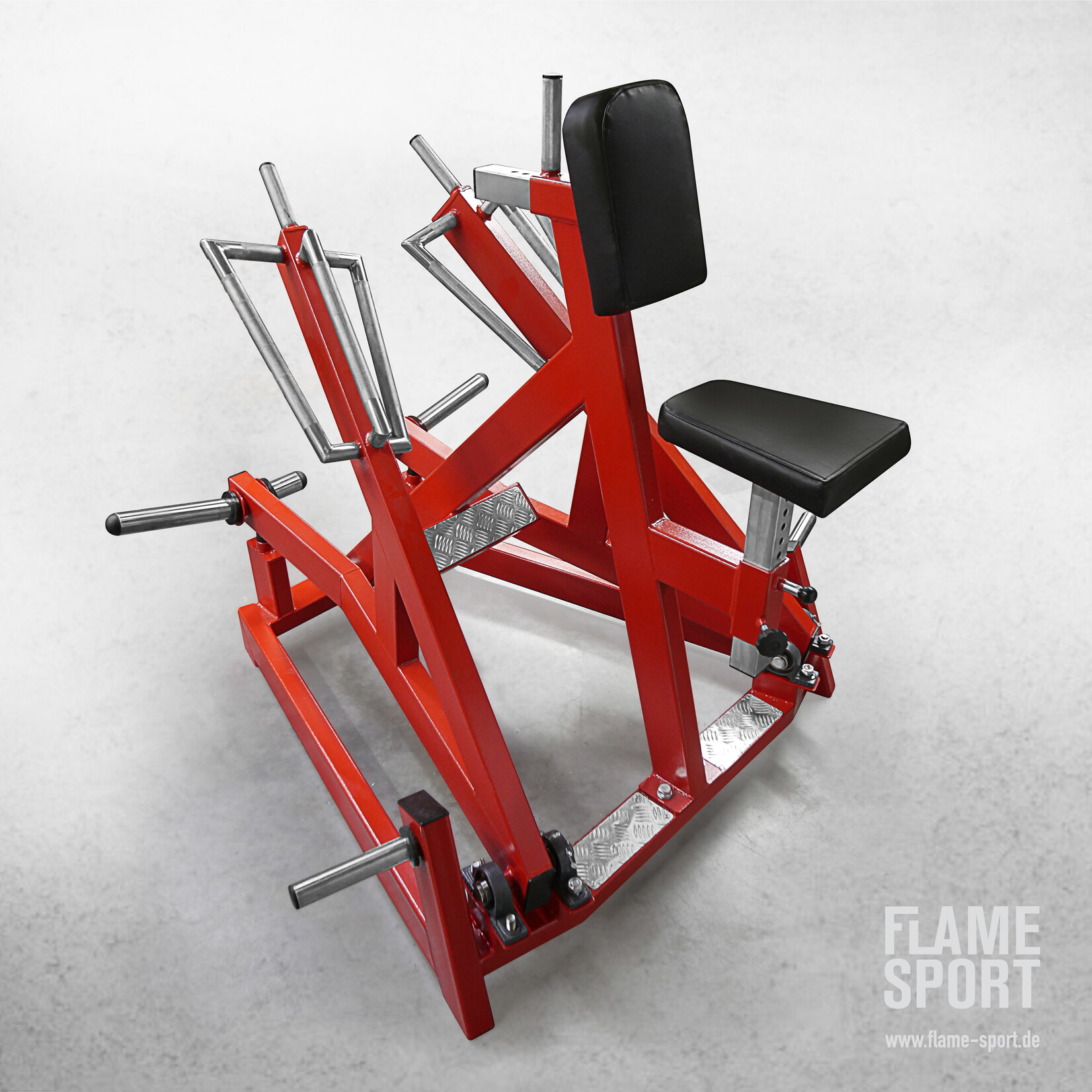 Seated Row Machine (7LX), Plate Loaded