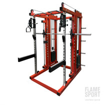 Ultimate Power Rack (11B): 3 in 1: Cable Crossover + Smith Machine + Half Rack