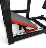 Pendulum squats (3RX)  with adjustable platform