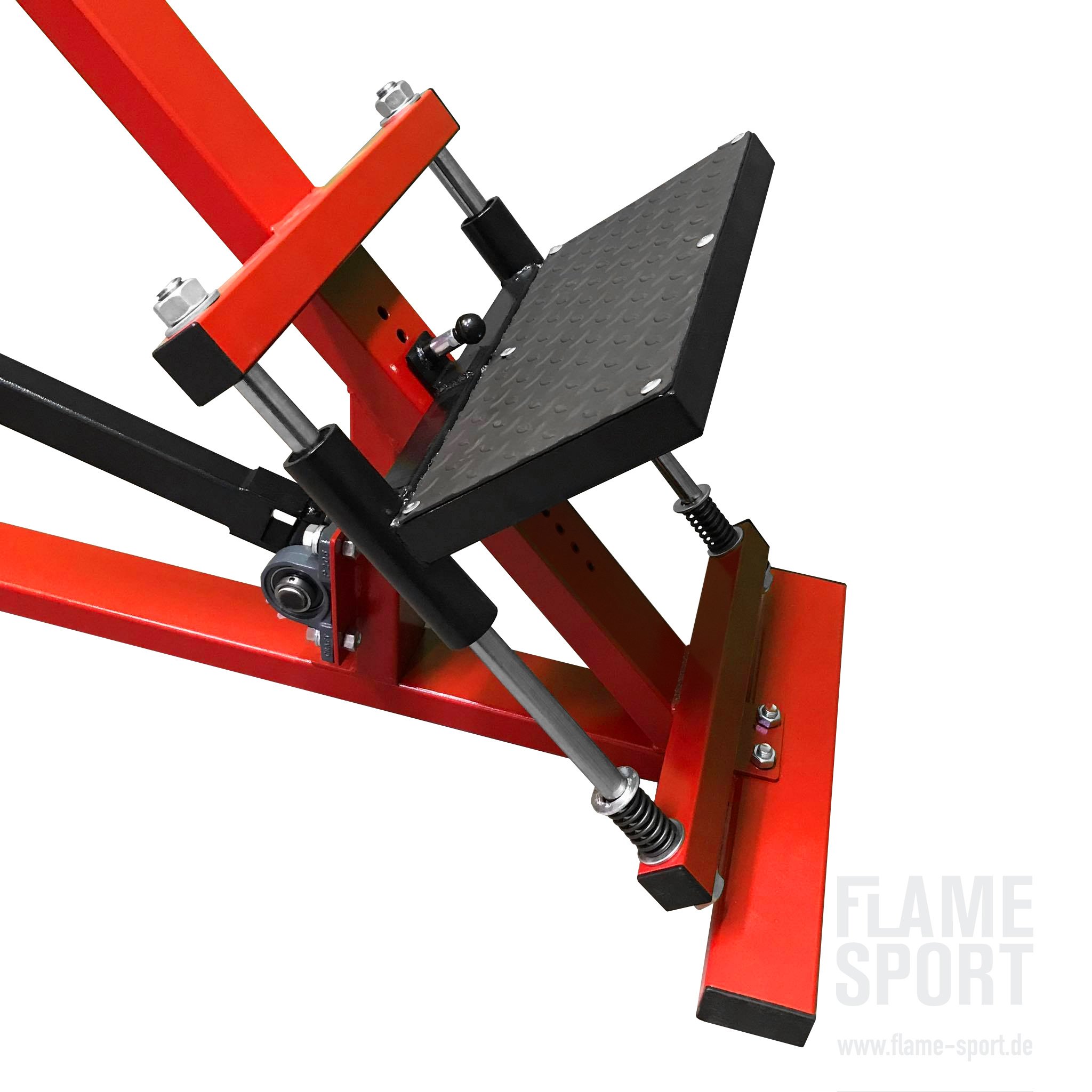 T-Bar Row Machine (1LXX ) with adjustable handles and foot platform