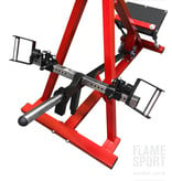 T-Bar Row Machine (1LXX ) with adjustable handles and foot platform