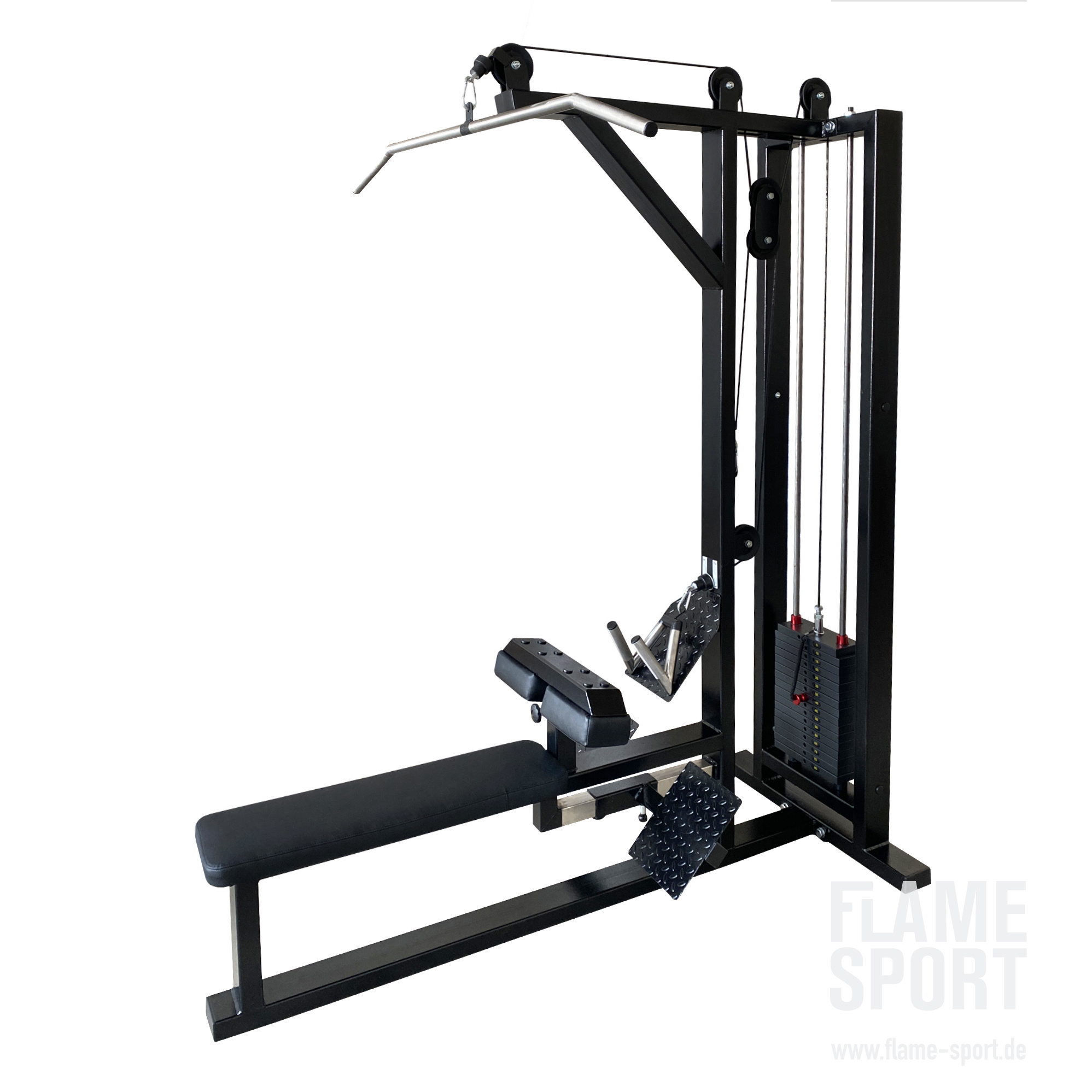 FLAME SPORT 2-in-1: Seated Row and Lat Station (5M)