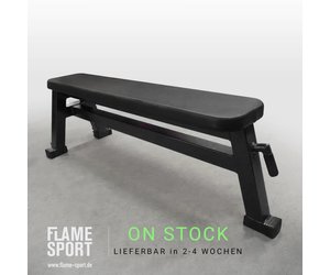 IN STOCK Flat Bench 1J with transport wheels