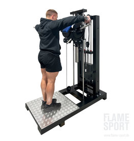 FLAME SPORT Lateral Multi Flight Machine (3PLXX) for pectoral, deltoid and dorsal muscles