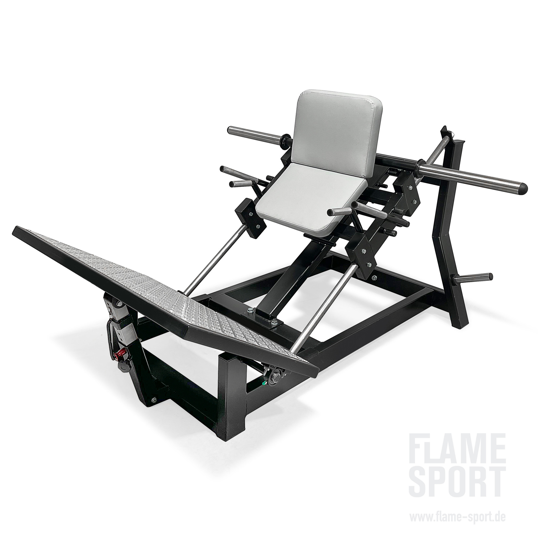 Seated  Hack Squats  Machine / Hack Press (1DXX)