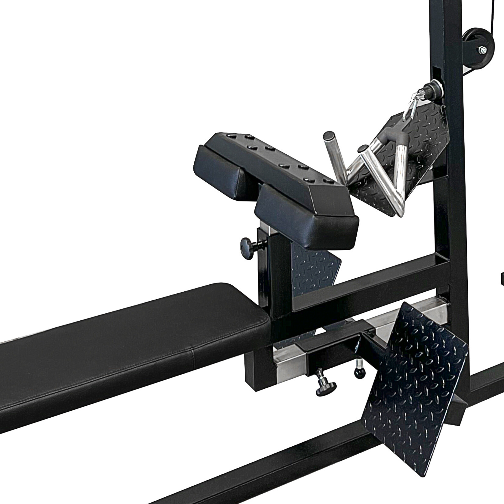 Seated Row and Lat Station (5MX) PLATE LOADED