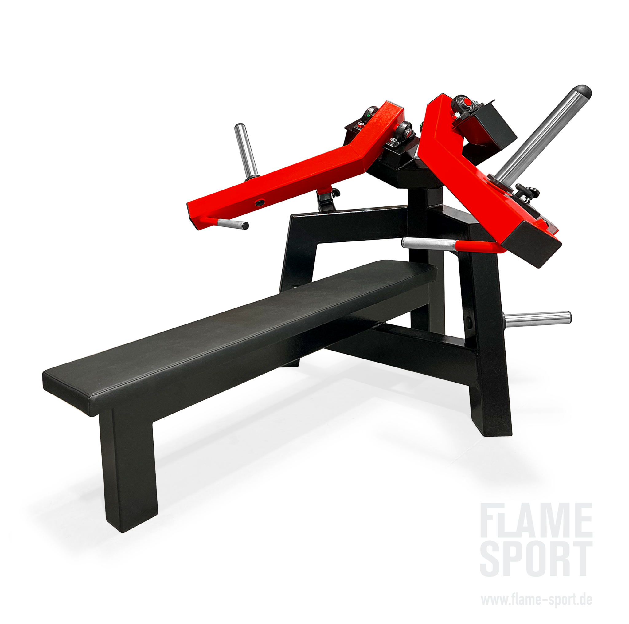 FLAME SPORT Flat Chest Press Machine (1AXX), Plate Loaded