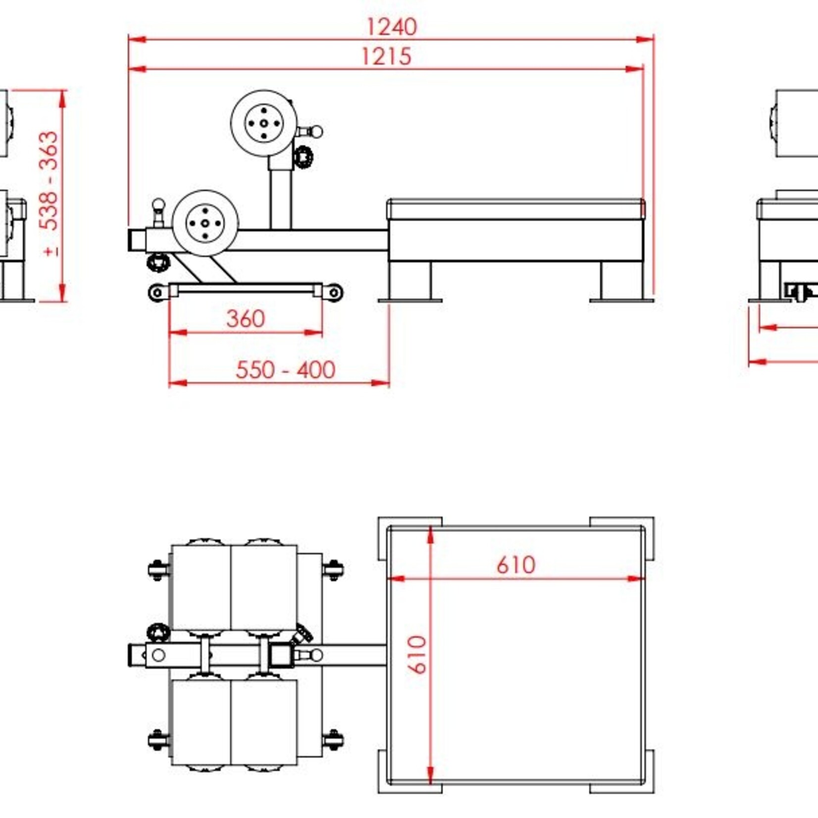 Floor Glute Ham Developer / Sissy Squat