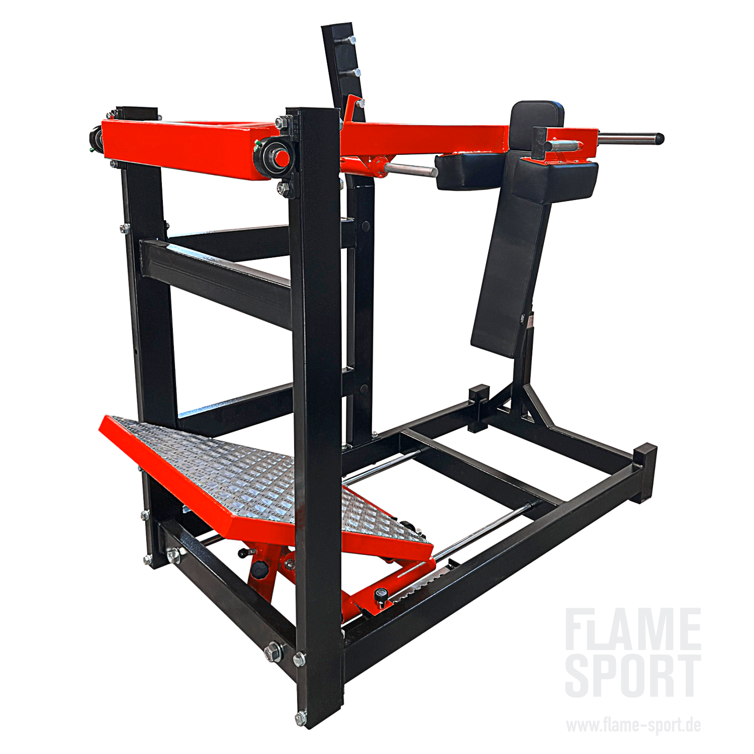 Pendulum squats (3RX)  with adjustable platform