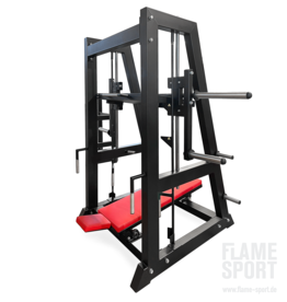 D4 Horizontal Leg Press Machine  Gym Steel - Professional Gym