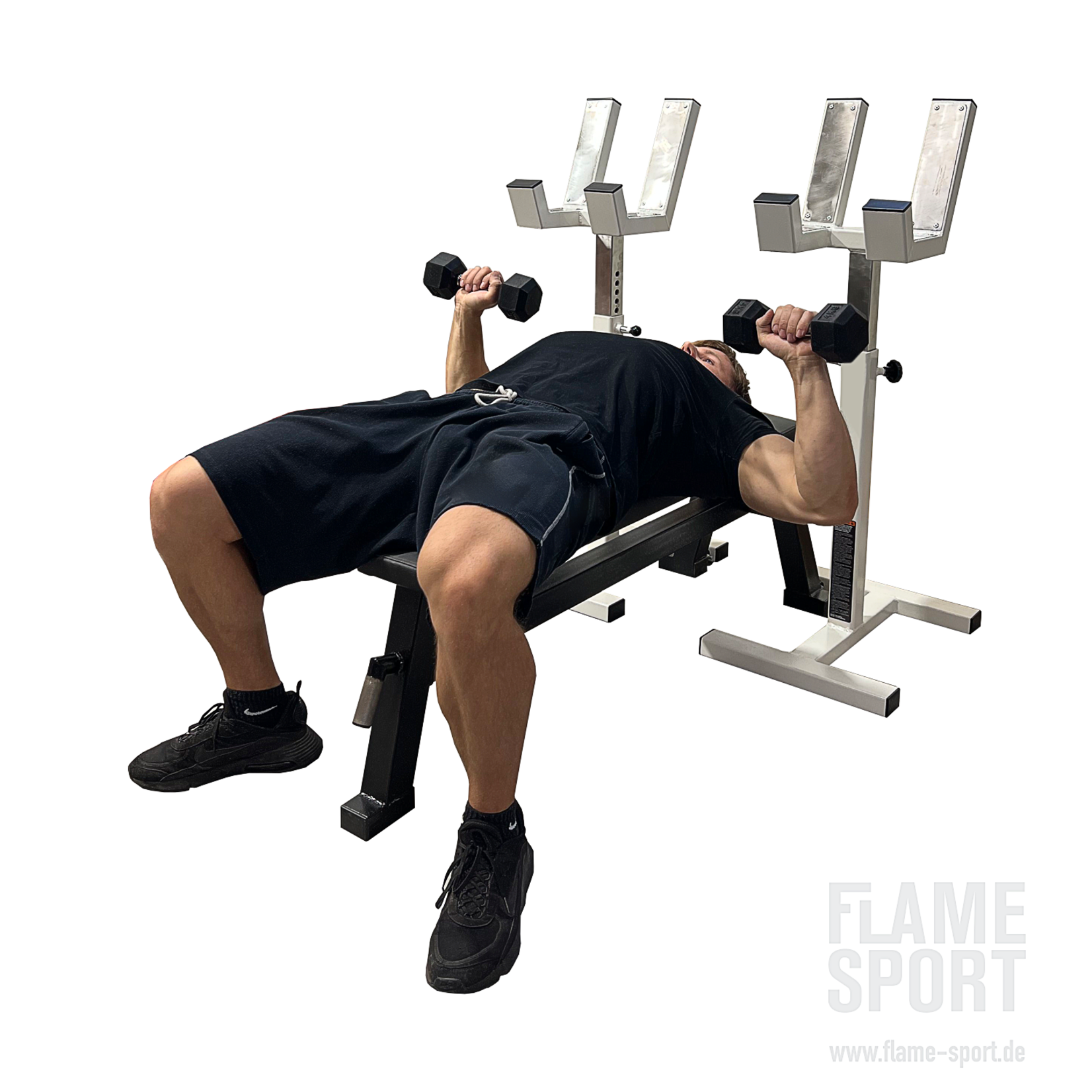 Adjustable Dumbbell Spotter Stand (09ZXX)