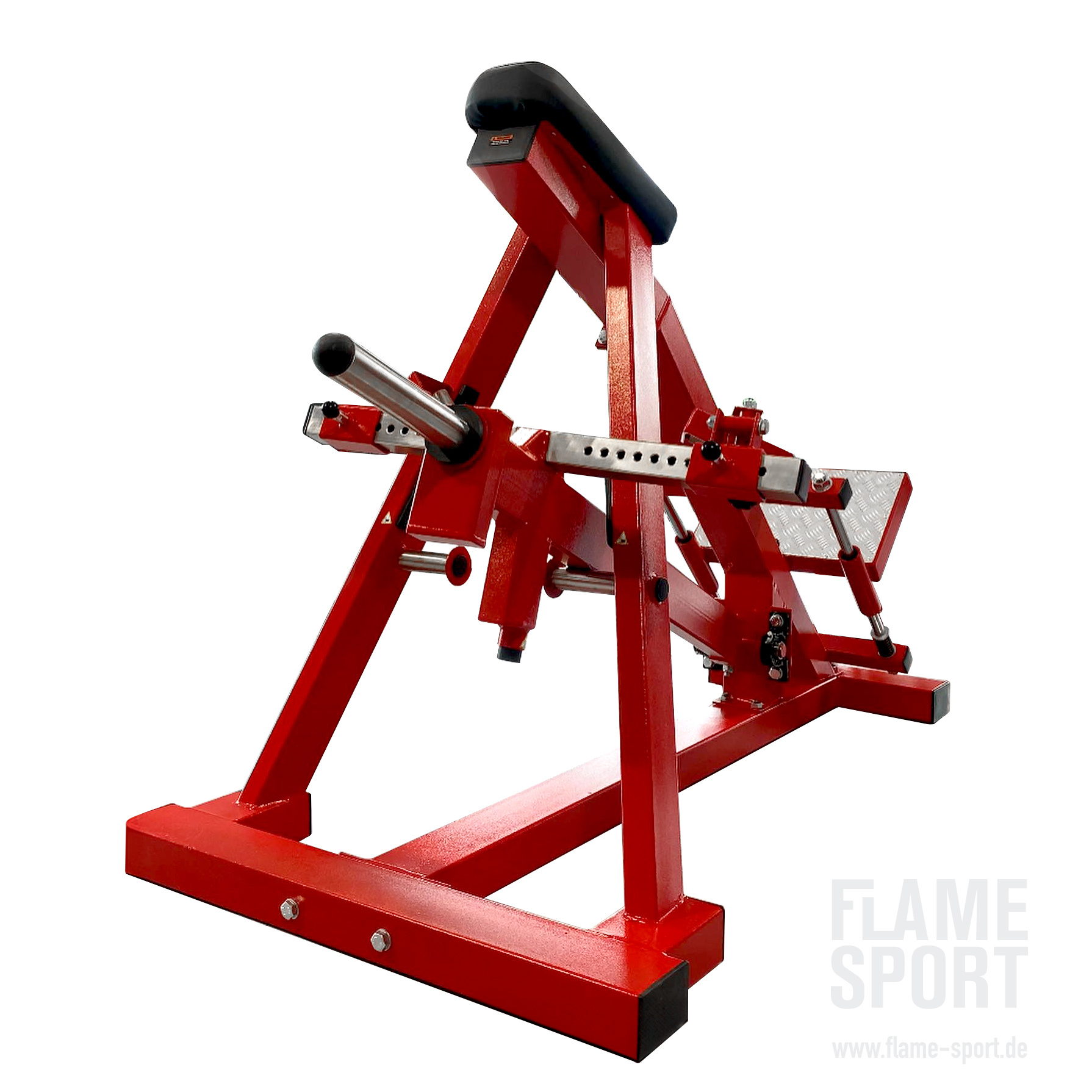 T-Bar Row Machine (1LXX ) with adjustable handles and foot platform