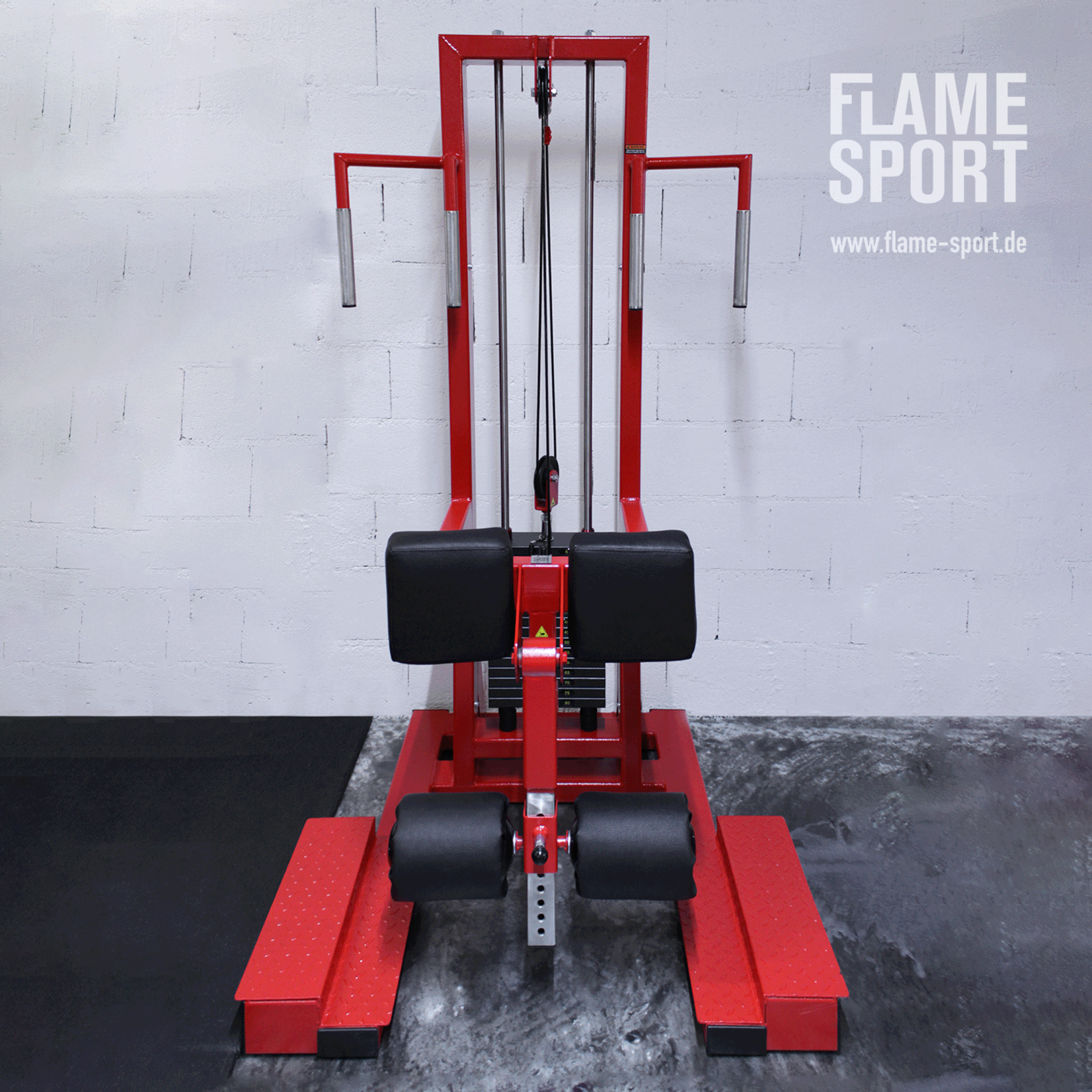 Beincurlmaschiene / Beinbeuger (6MX), stehend / Multistation