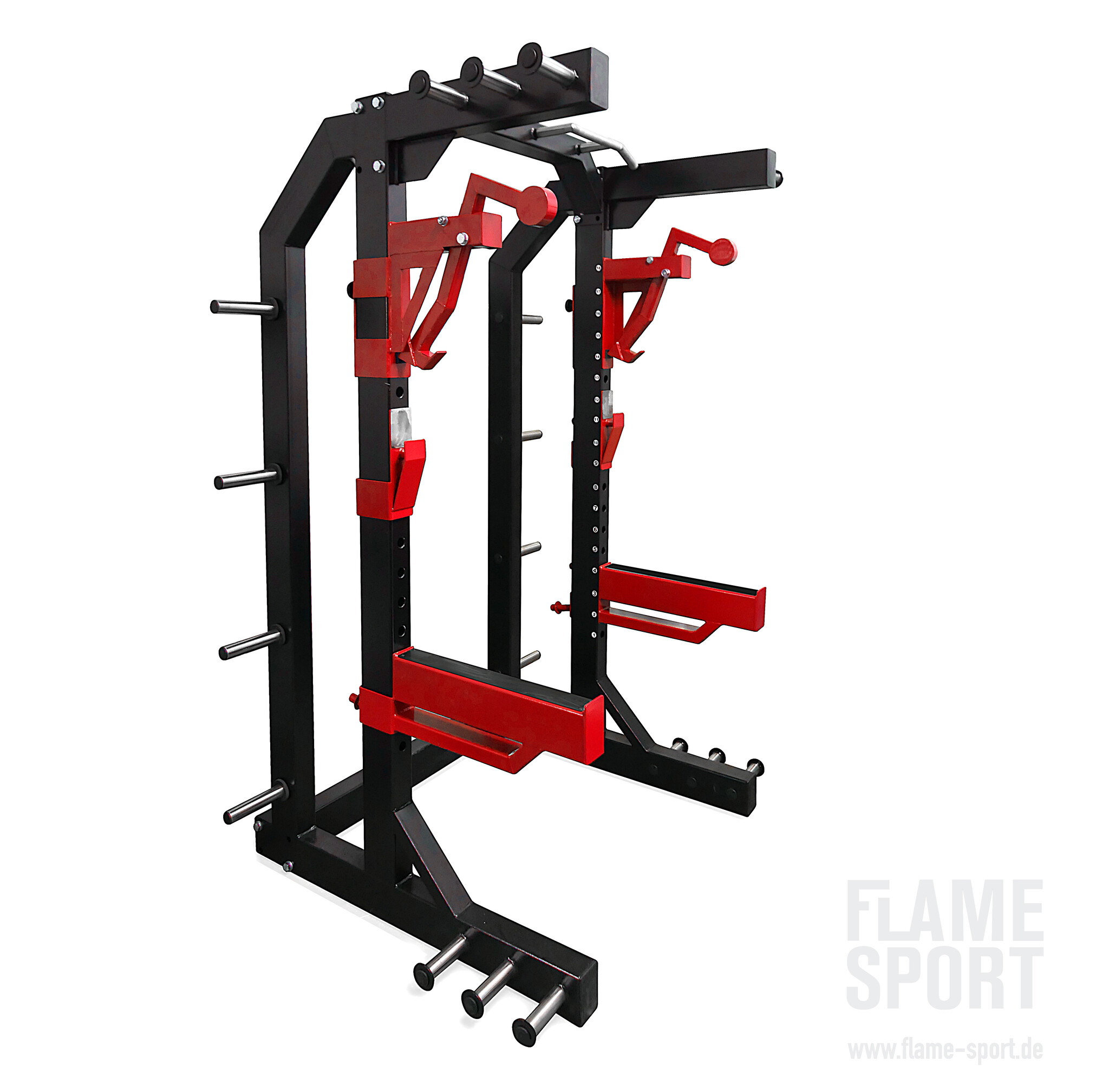 FLAME SPORT Half Rack mit Monolifter (8B15ZM)