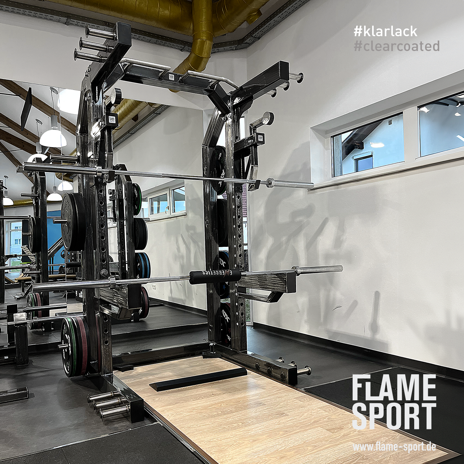 FLAME SPORT Half Rack mit Monolifter (8B15ZM)