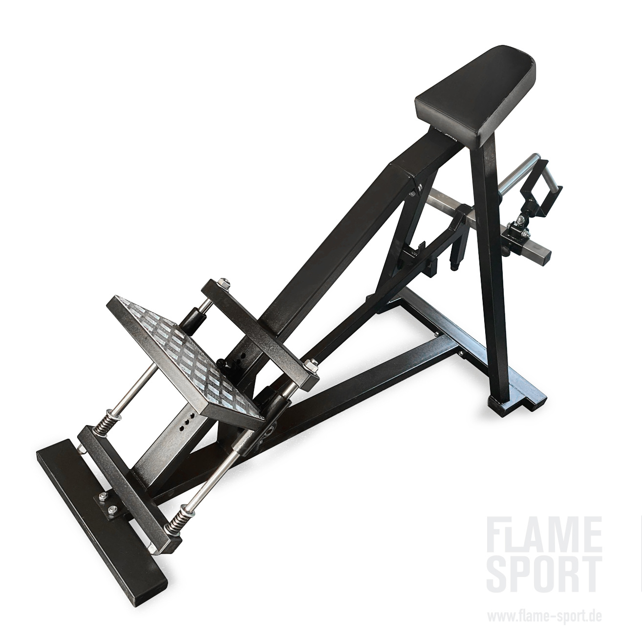 FLAME SPORT T-Bar Row Machine (1LXX) mit verstellbaren Griffen und verstellbarer Plattform - AUF LAGER