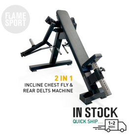 FLAME SPORT ON STOCK - Incline Chest Fly and Rear Delts Machine  (8AX)