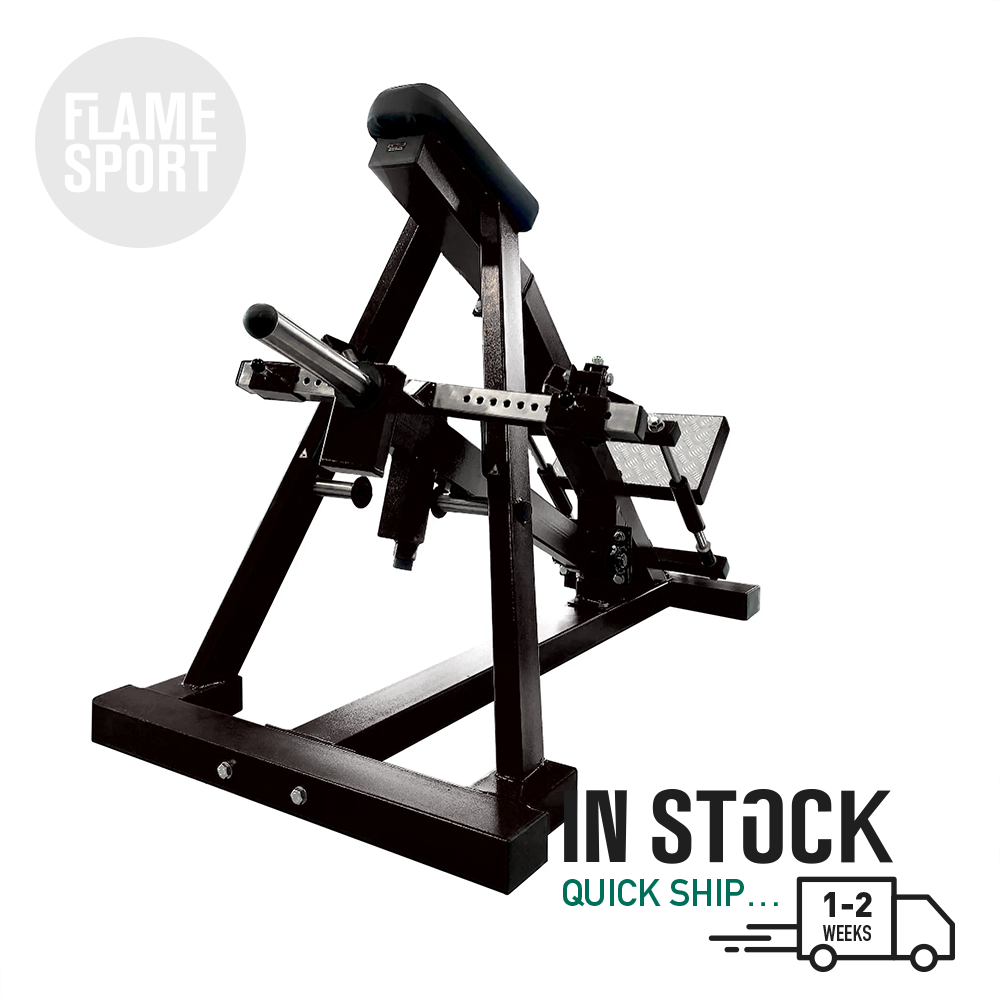 FLAME SPORT T-Bar Row Machine (1LXX ) with adjustable handles and foot platform - IN STOCK