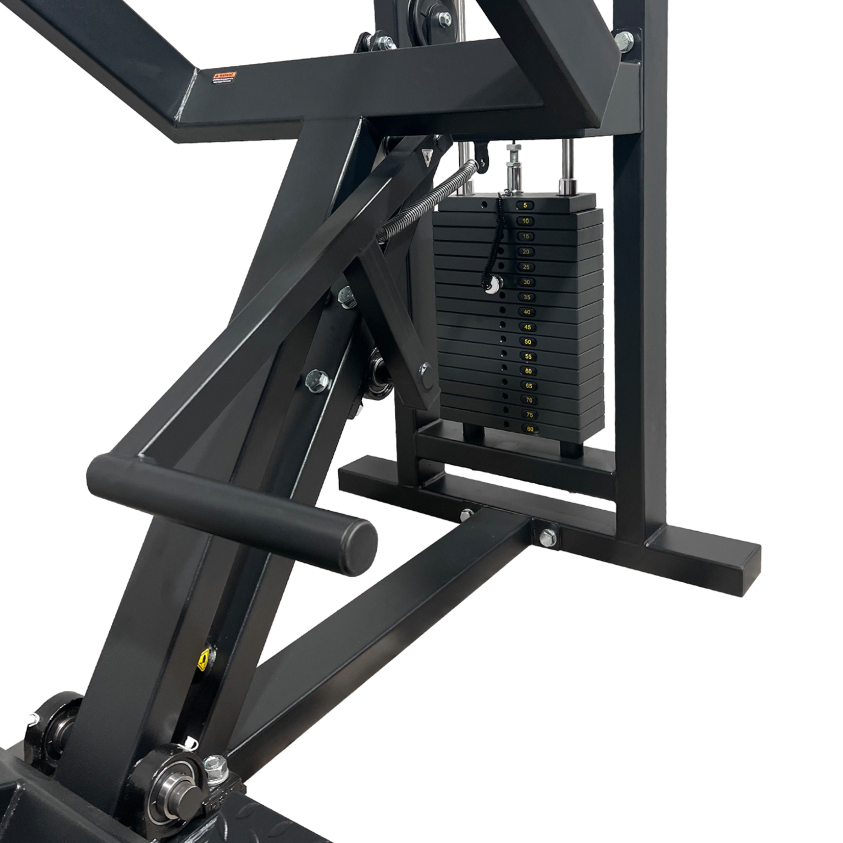 Latrudermaschine mit Bruststütze / Rudermaschine (7LXX)