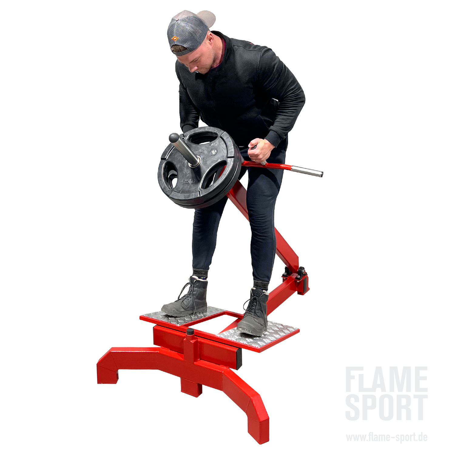 T Bar Riw T-bar Row (2L) Plate loaded / Flame Sport - FLAME SPORT - Professional ...