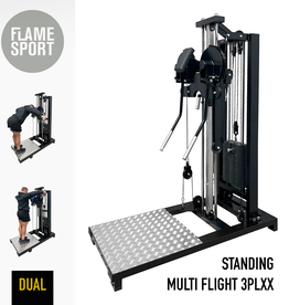 FLAME SPORT Lateral Multi Flight Machine (3PLXX) for pectoral, deltoid and dorsal muscles
