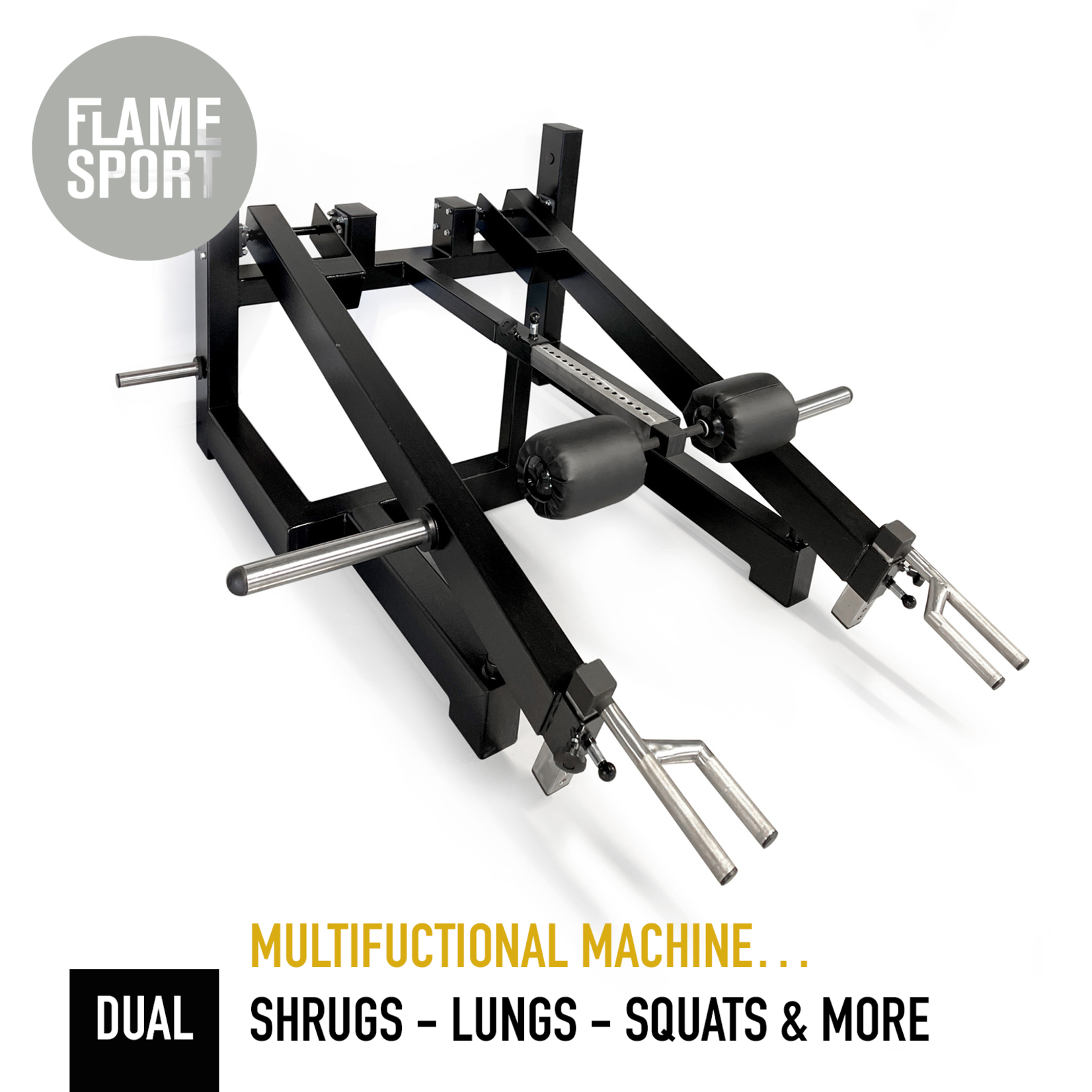 Trapezius Muscles Machine / Shrug Machine (1G) / Plate Loaded