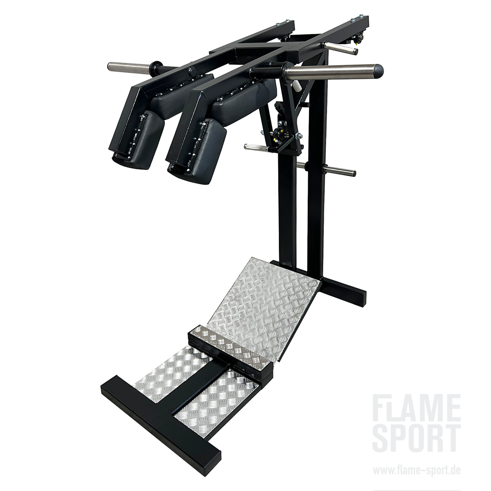 Front Squat and Calf Raises Machine (2R)