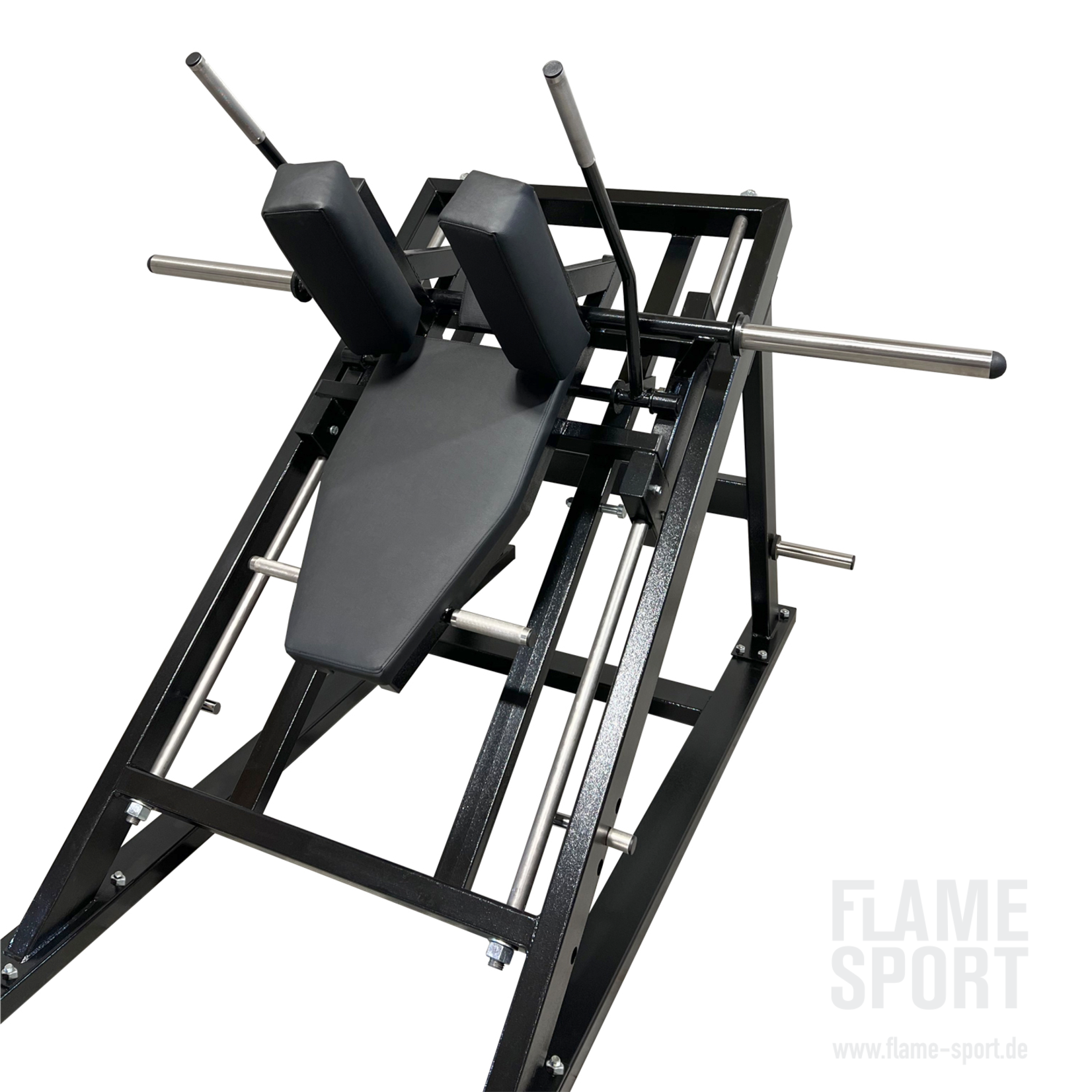 Hackenschmidt Kniebeuge Maschine (1DX) mit verstellbarer Plattform