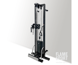 Gym Crossover Adjustable Single Stack Pulley (2CXX) FLAME SPORT