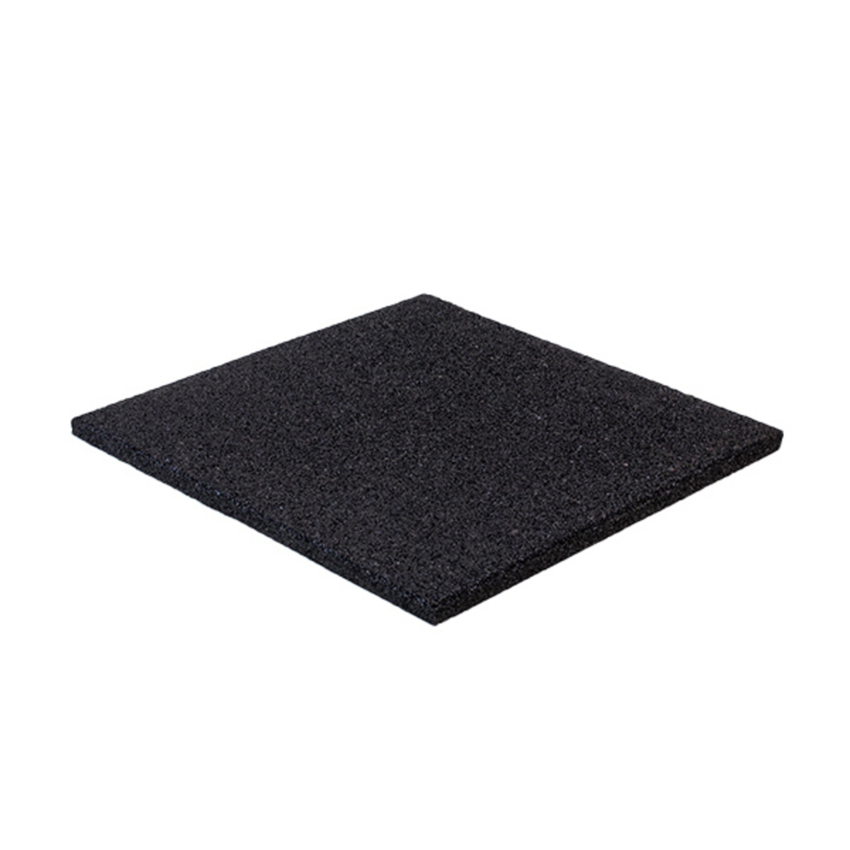 Gumové dlaždice pro podlahu do tělocvičny | Černá (1 m²)