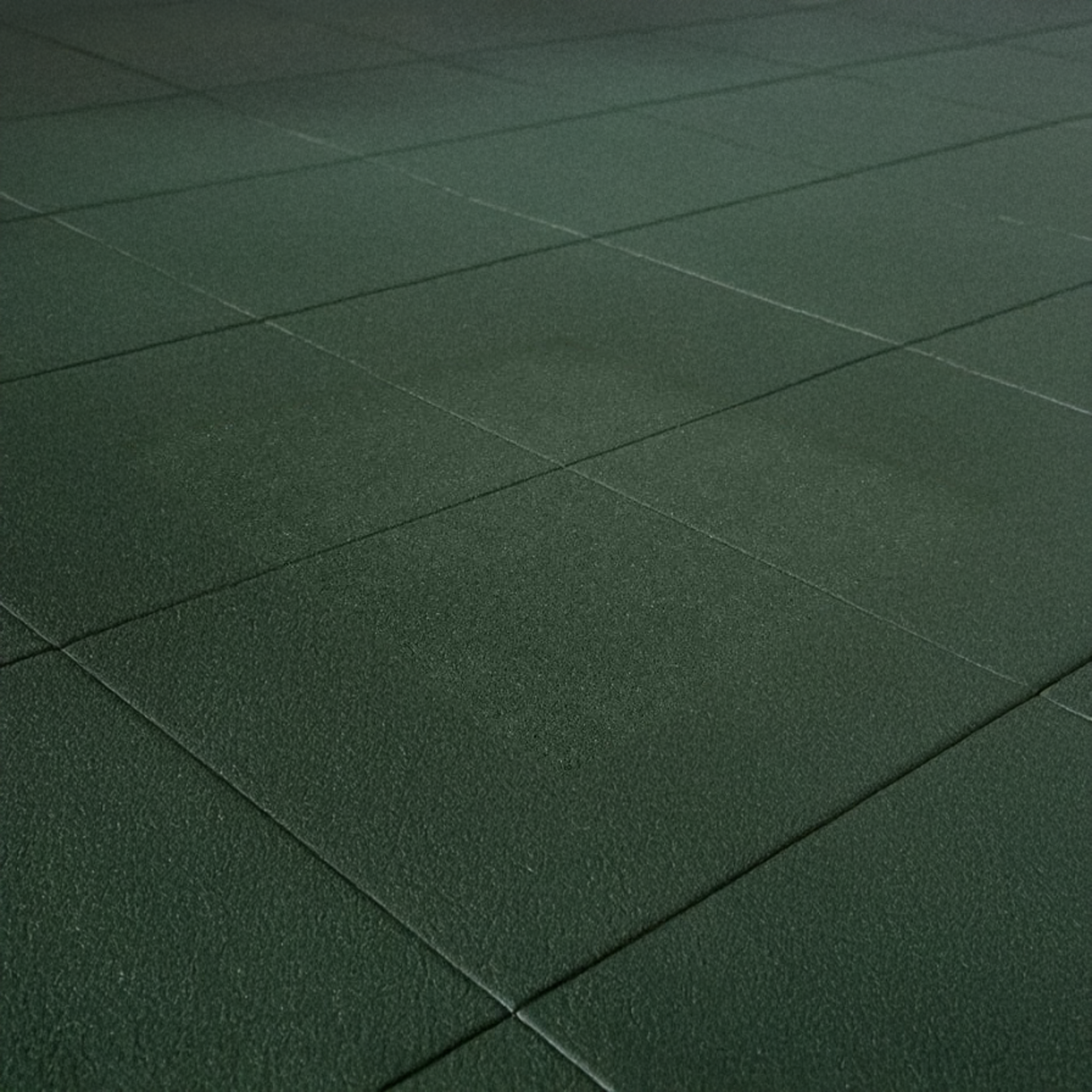 Sol en caoutchouc pour salle de sport | Vert (1 m²)