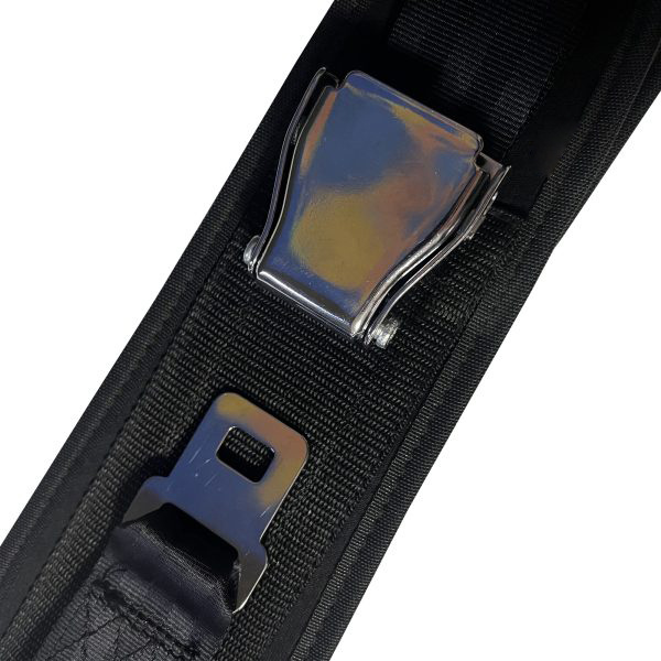 Westernsattel-Ersatzgurt – Konturiert, Verstellbar 19,5-25,4 Cm, Schwarz, Paarweise