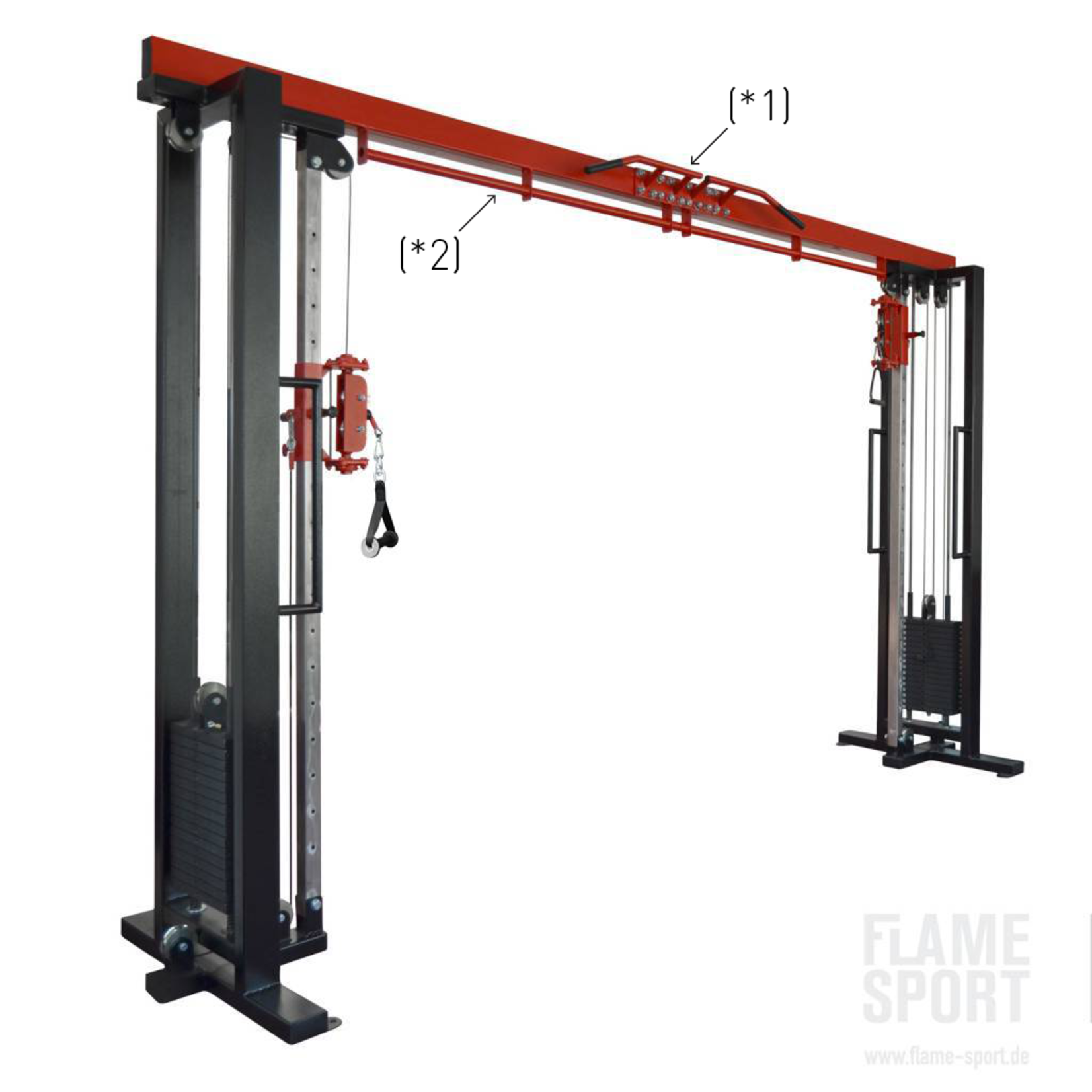 Gym Crossover / Cable Pulley Station (2C)