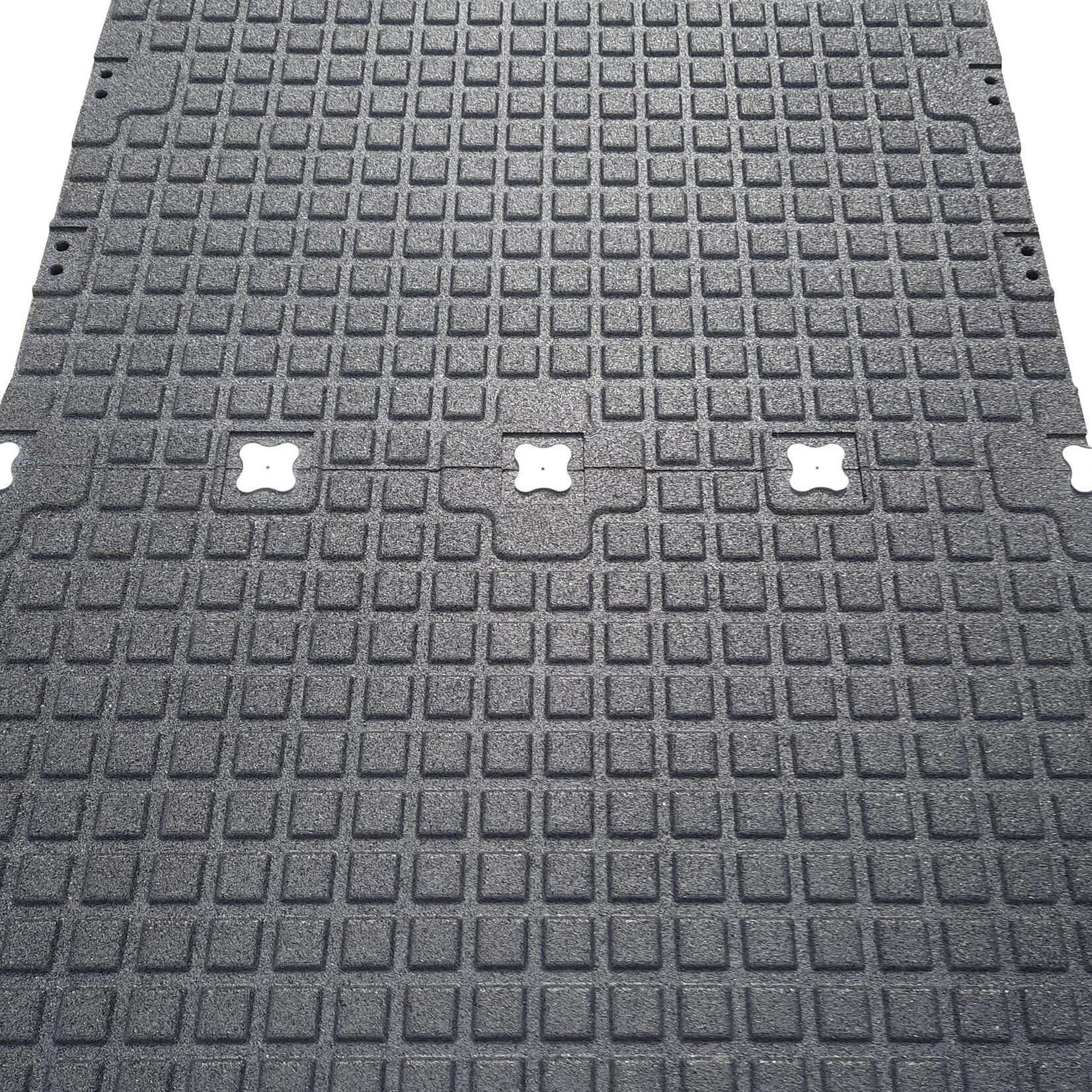 FLX BASE – Gym Flooring FLX BASE CONNECT Rubber Floor Tiles | Green - Gym Flooring 20–30 mm