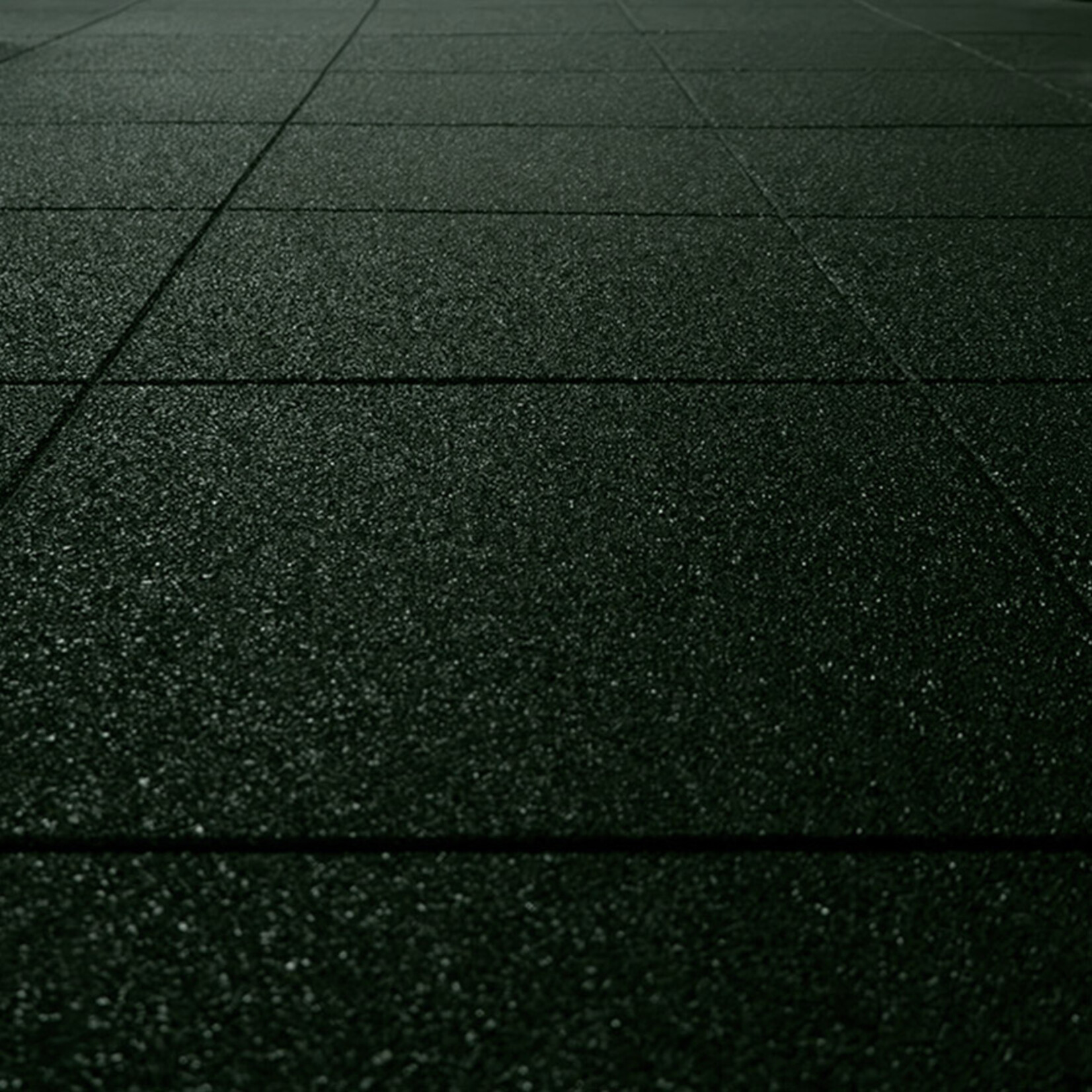 Rubber Gym Flooring | With Connectors | Green  (1 m²) 100 x 100 cm