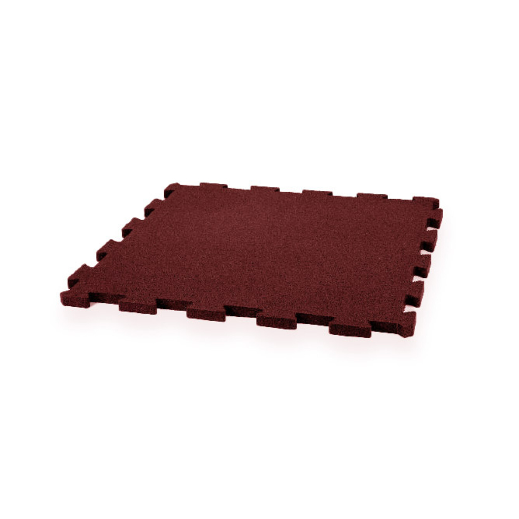 FLX BASE Puzzle Gummi-Bodenplatten | Rot (1 m²)