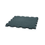 Puzzle Gummi-Bodenplatten | Grau (1 m²