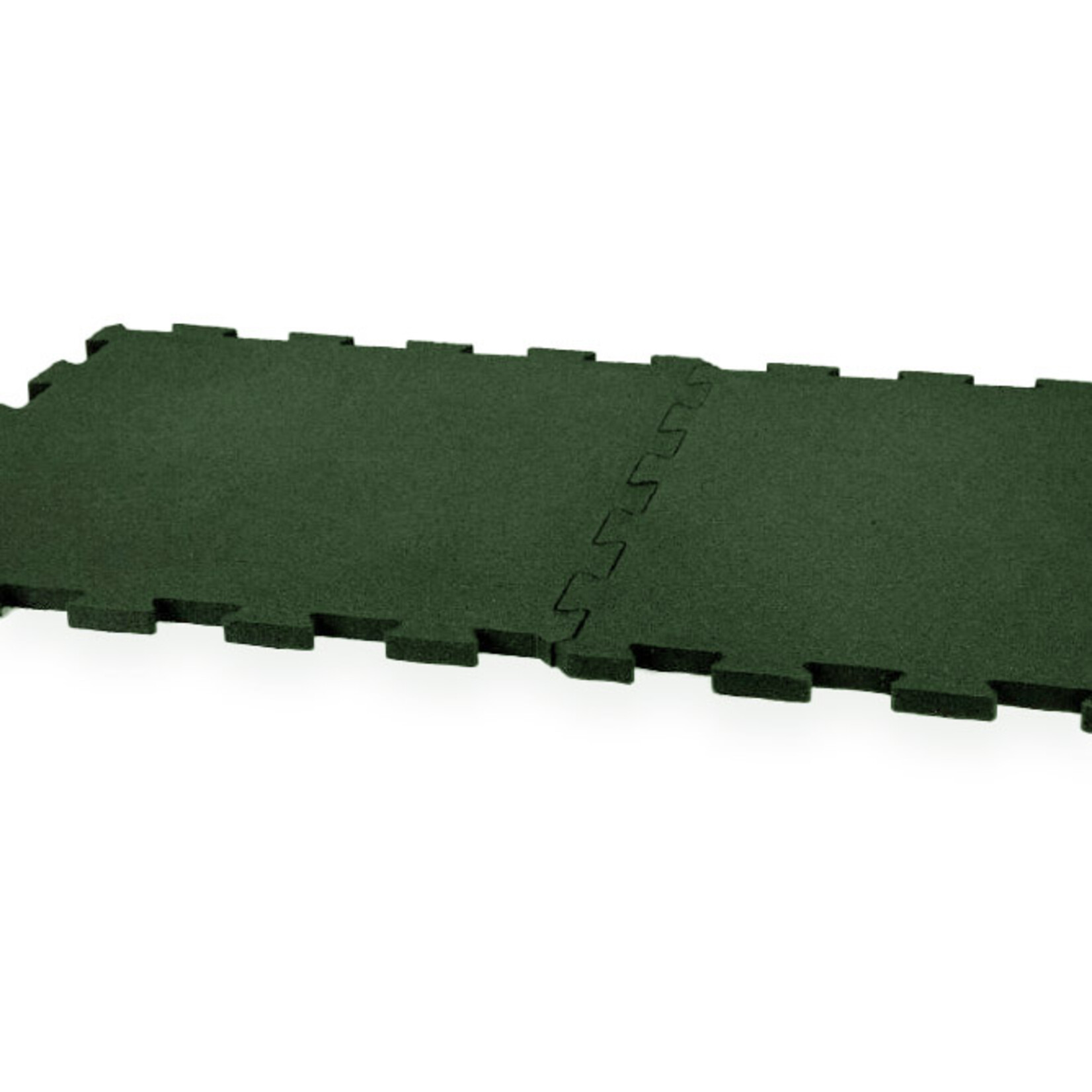 FLX BASE – Gym Flooring FLX BASE PUZZLE Dalles en Caoutchouc | Vert – Sol Fitness 20–30 mm