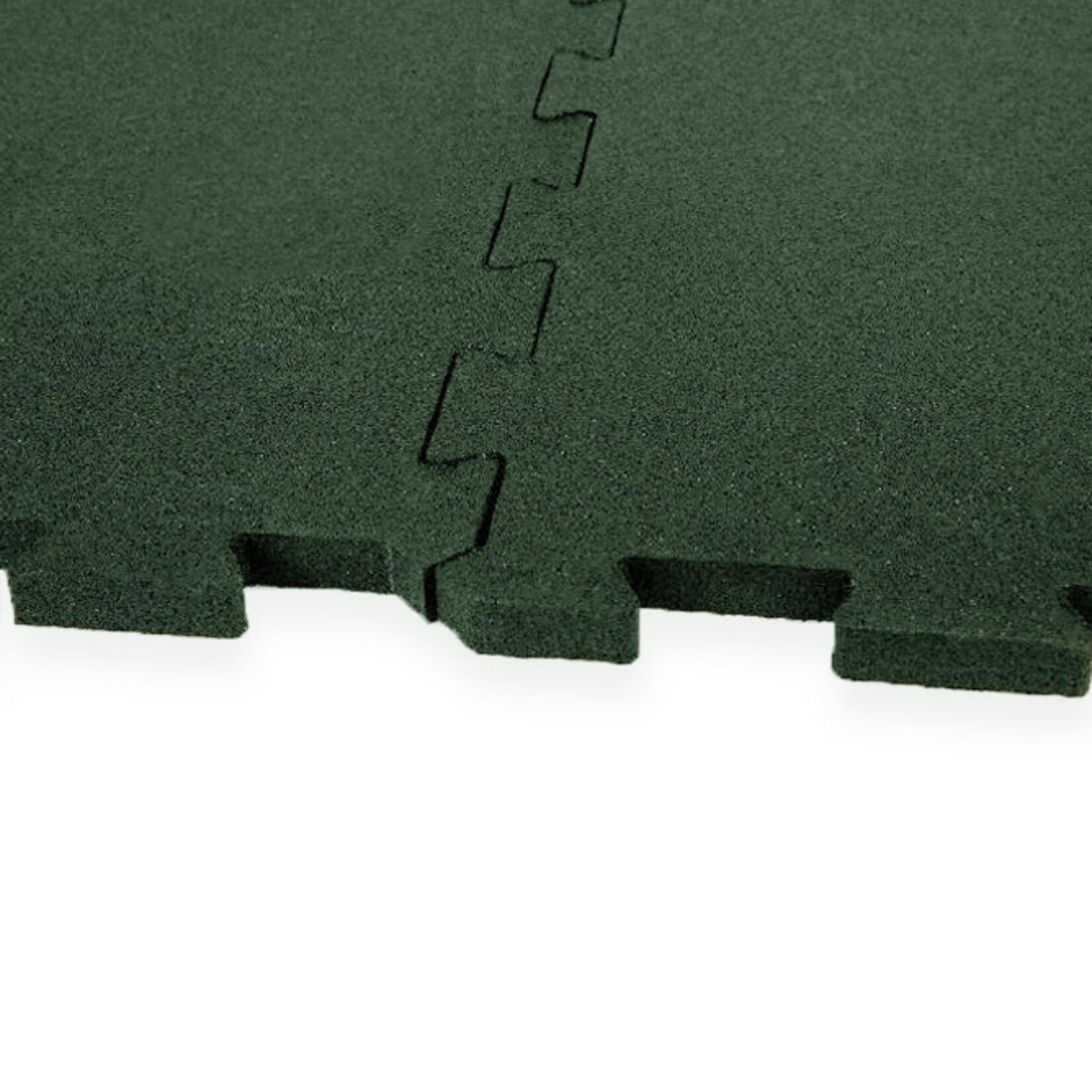 FLX BASE – Gym Flooring Puzzle Rubber Tiles Gym Flooring | Green (1 m²)