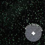 FLX BASE – Gym Flooring PREMIUM EPDM Dalles en Caoutchouc CONNECT | Noir-Vert
