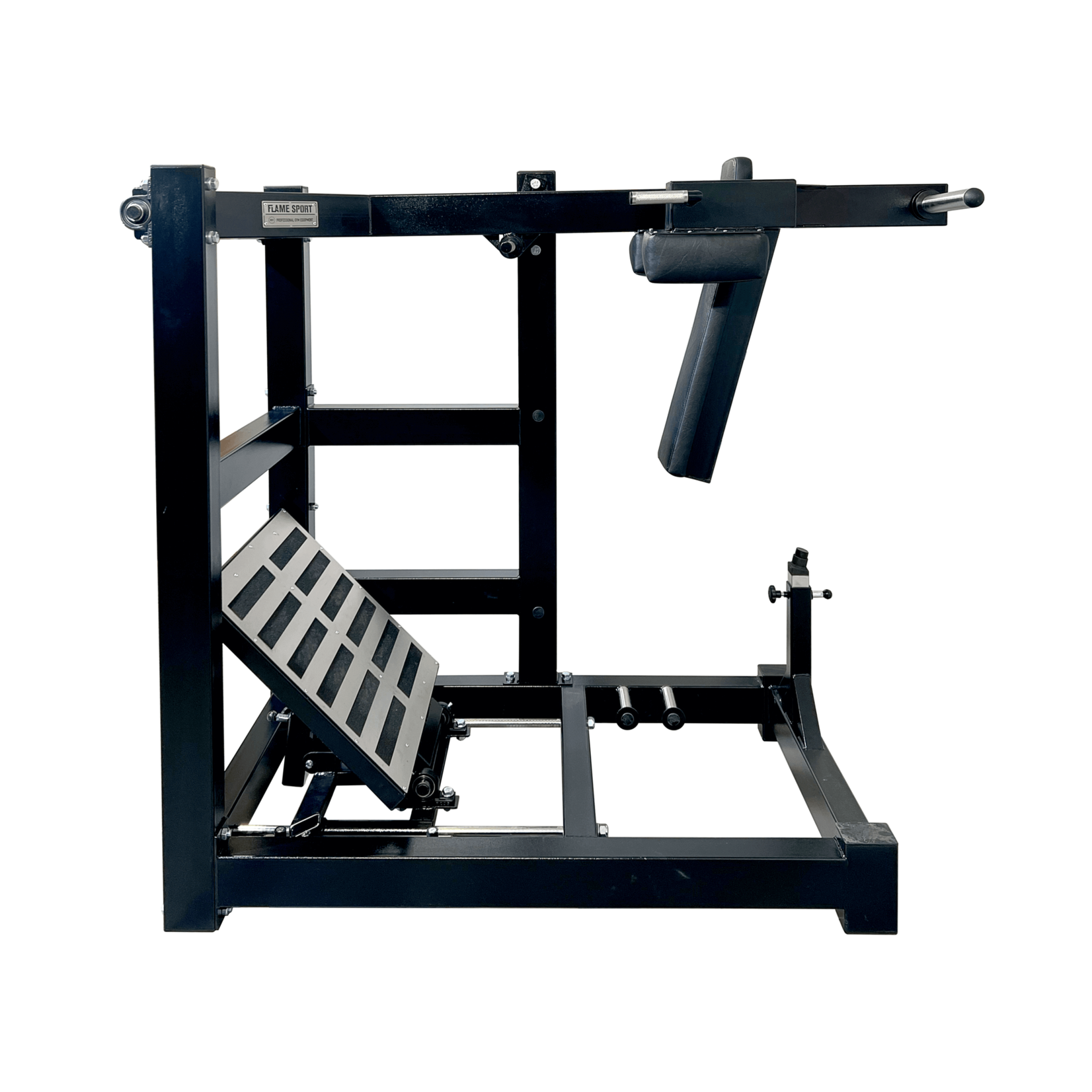 Pendulum squats (3RX)  with adjustable platform