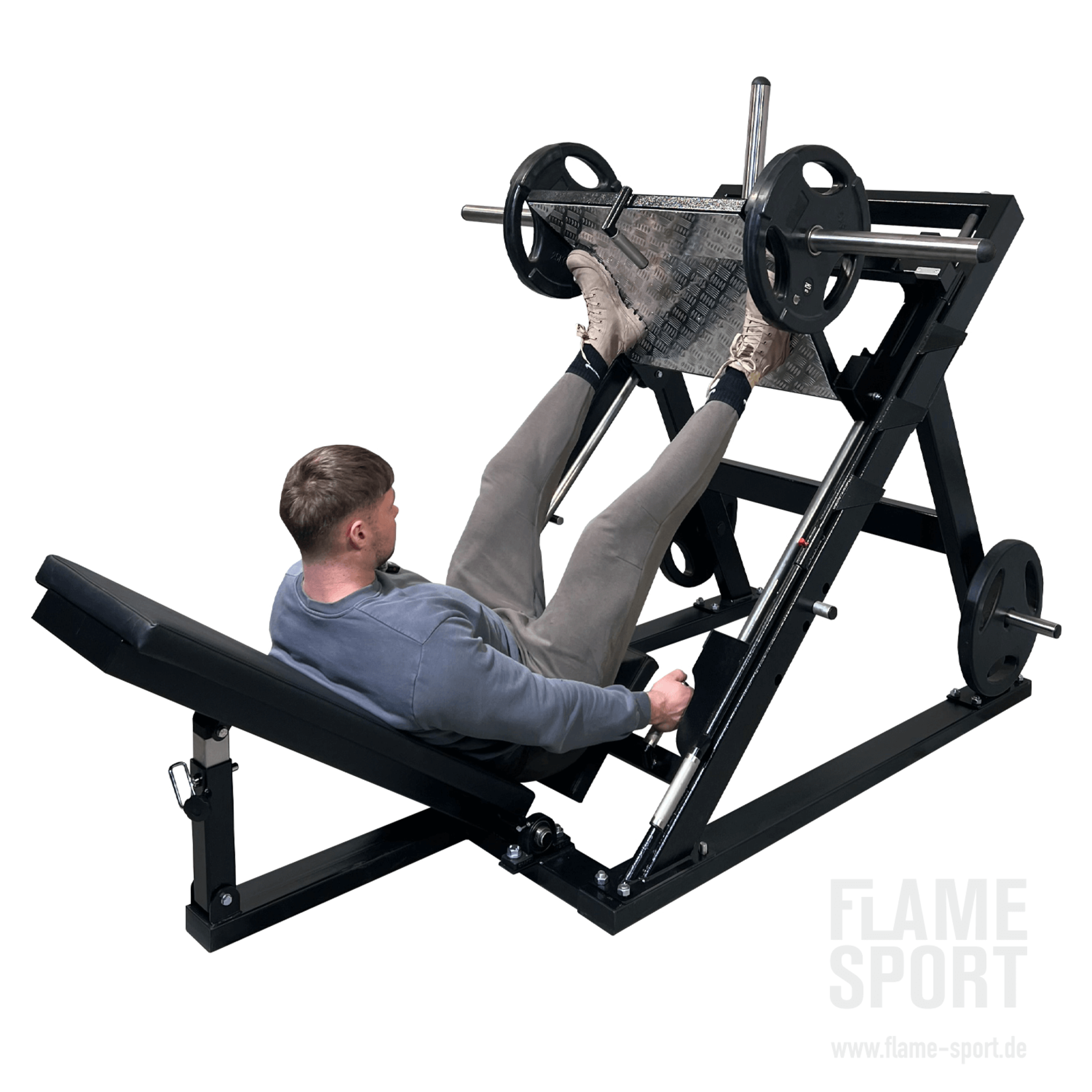 Leg Press Machine (2D)