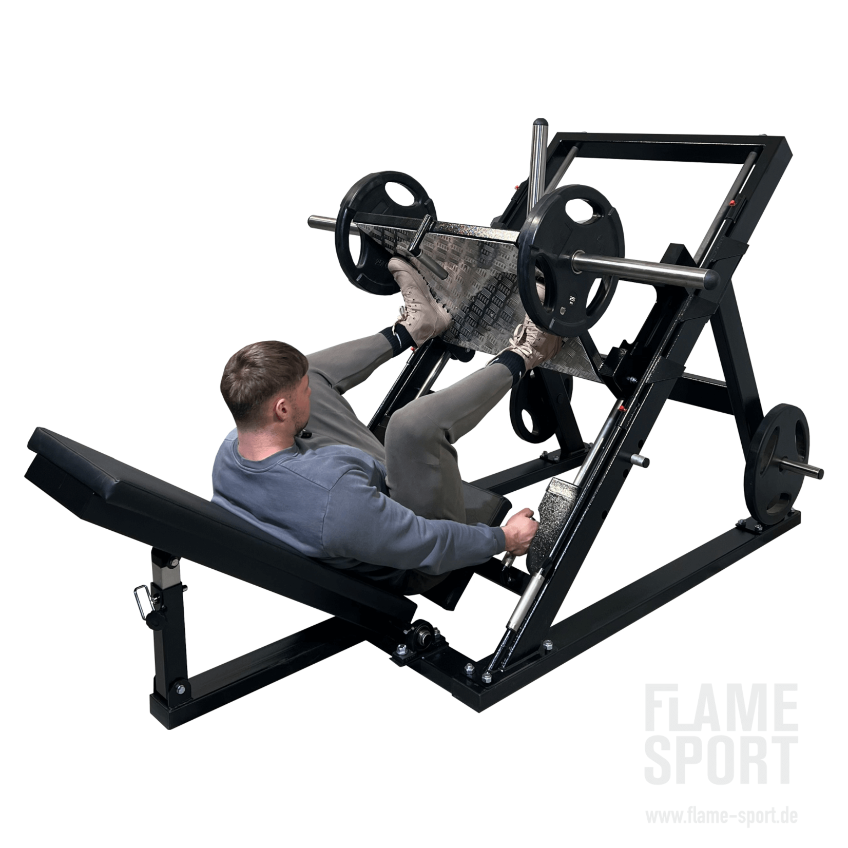 Leg Press Machine (2D)