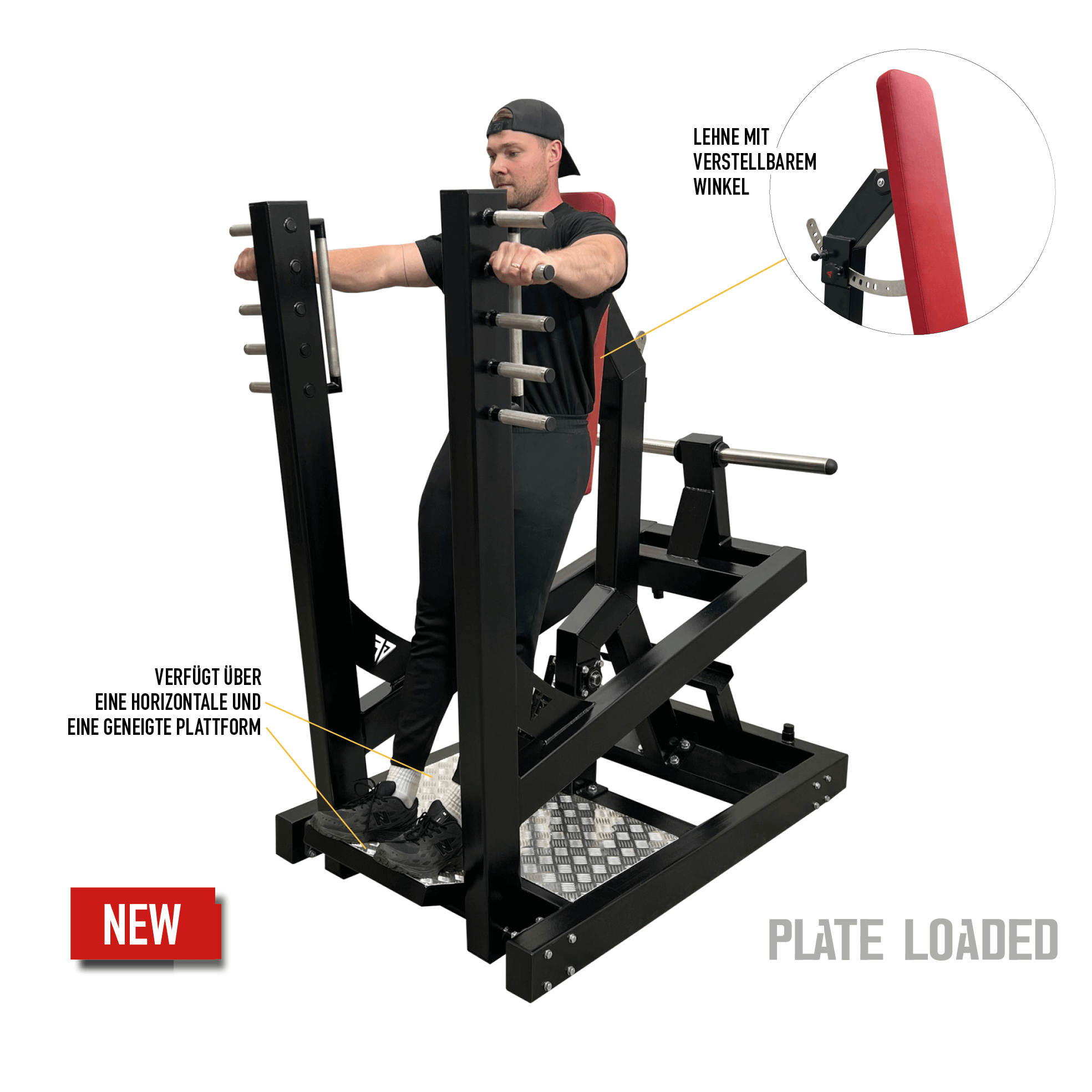 Brustpresse / Chest press 6A FLAME SPORT