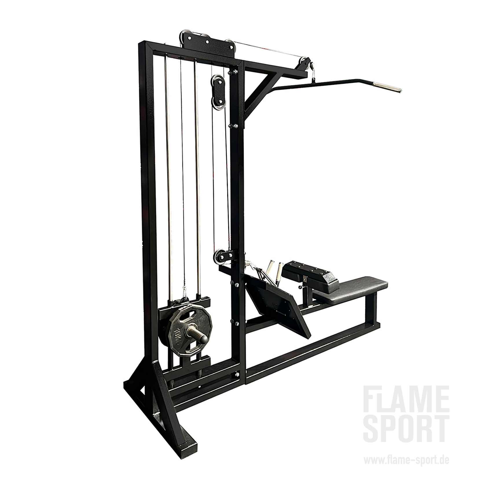 Seated Row and Lat Station (5MX) PLATE LOADED