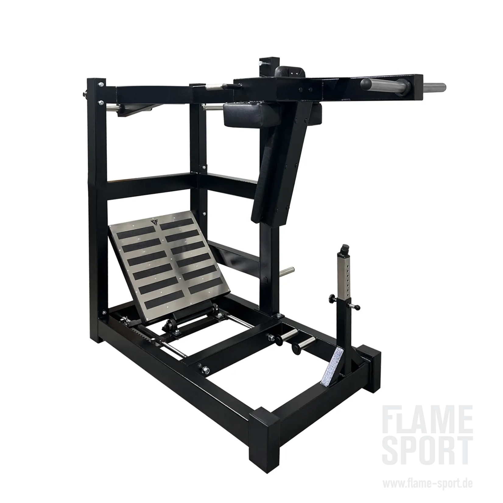 Pendulum squat (3RX-2)  mit verstellbarer Plattform und Vorrichtung für Power Bands
